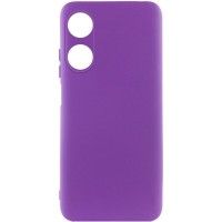 Чохол Silicone Cover Lakshmi Full Camera (A) для Oppo A38 / A18 Фиолетовый (47339)