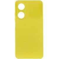 Чохол Silicone Cover Lakshmi Full Camera (A) для Oppo A38 / A18 Желтый (47330)