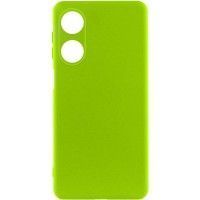 Чохол Silicone Cover Lakshmi Full Camera (A) для Oppo A38 / A18 Салатовый (47335)
