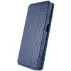 Шкіряний чохол книжка GETMAN Cubic (PU) для Samsung Galaxy A15 4G/5G Синий (47675)