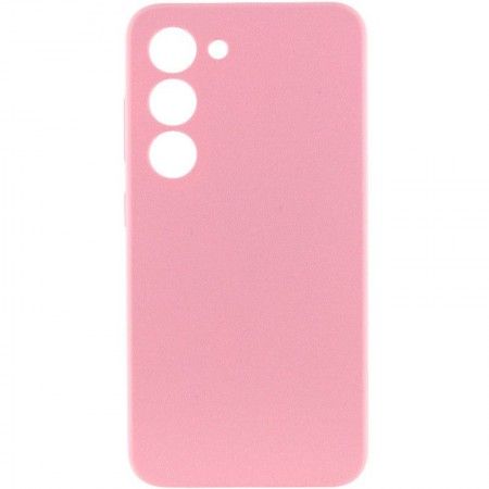 Чохол Silicone Cover Lakshmi Full Camera (AAA) для Samsung Galaxy S24+ Розовый (47720)