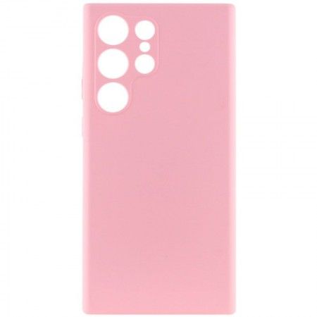 Чохол Silicone Cover Lakshmi Full Camera (AAA) для Samsung Galaxy S24 Ultra Рожевий (47736)