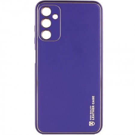 Шкіряний чохол Xshield для Samsung Galaxy A15 4G/5G Фиолетовый (47765)