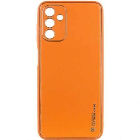 Шкіряний чохол Xshield для Samsung Galaxy A15 4G/5G Оранжевый (47762)