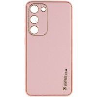 Шкіряний чохол Xshield для Samsung Galaxy S24 Розовый (47771)