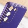 Шкіряний чохол Xshield для Samsung Galaxy S24 Фіолетовий (47774)