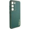Шкіряний чохол Xshield для Samsung Galaxy S24 Зелений (47770)