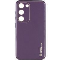 Шкіряний чохол Xshield для Samsung Galaxy S24+ Фіолетовий (47793)