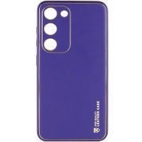 Шкіряний чохол Xshield для Samsung Galaxy S24+ Фиолетовый (47794)