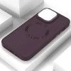 TPU чохол Bonbon Metal Style with MagSafe для Apple iPhone 15 (6.1'') Бордовый (47808)