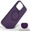 TPU чохол Bonbon Metal Style with MagSafe для Apple iPhone 15 Plus (6.7'') Фиолетовый (47825)