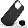 TPU чохол Bonbon Metal Style with MagSafe для Apple iPhone 15 Plus (6.7'') Чорний (47826)
