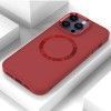 TPU чохол Bonbon Metal Style with MagSafe для Apple iPhone 15 Pro (6.1'') Красный (47831)