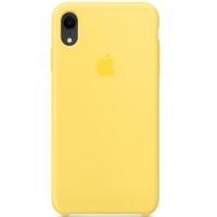 Чехол Silicone case (AAA) для Apple iPhone XR (6.1'') Жовтий (26512)