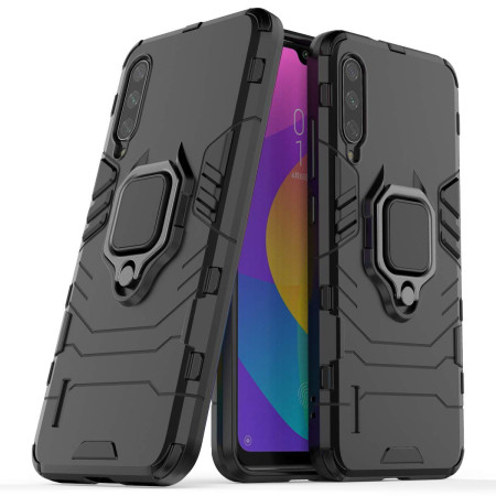 Ударопрочный чехол Transformer Ring for Magnet для Xiaomi Mi A3 (CC9e) Черный (26945)