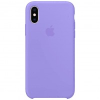 Чехол Silicone Case (AA) для Apple iPhone X (5.8'') / XS (5.8'') Бузковий (26567)