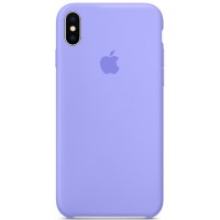 Чехол Silicone Case (AA) для Apple iPhone XS Max (6.5'') Блакитний (26531)