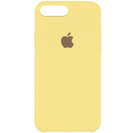 Чехол Silicone Case (AA) для Apple iPhone 7 plus / 8 plus (5.5'') Золотой (26420)