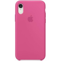 Чехол Silicone case (AAA) для Apple iPhone XR (6.1'') Малиновий (26511)