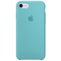 Чехол Silicone case (AAA) для Apple iPhone 7 / 8 (4.7'') Бірюзовий (26355)