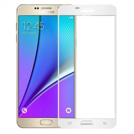 Захисне скло Full Cover для Samsung A7 2016 A710 WHITE (біла)