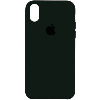Чехол Silicone Case (AA) для Apple iPhone XS Max (6.5'') Зелений (26541)