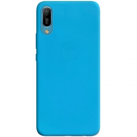 Силиконовый чехол Candy для Huawei Y6 Pro (2019) Голубой (26672)