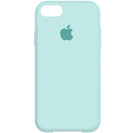 Чехол Silicone Case (AA) для Apple iPhone 5/5S/SE Бирюзовый (26326)