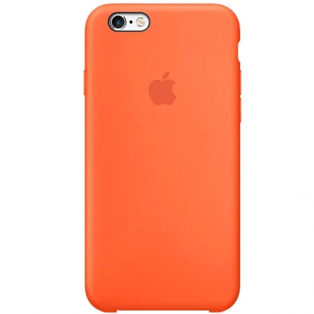 Чехол Silicone Case (AA) для Apple iPhone 6/6s (4.7'') Помаранчевий (26396)