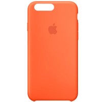 Чехол Silicone Case (AA) для Apple iPhone 7 plus / 8 plus (5.5'') Помаранчевий (26441)