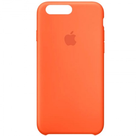Чехол Silicone Case (AA) для Apple iPhone 7 plus / 8 plus (5.5'') Оранжевый (26441)