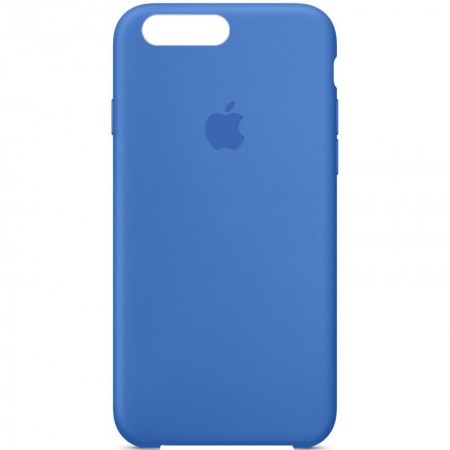 Чехол Silicone Case (AA) для Apple iPhone 7 plus / 8 plus (5.5'') Синий (26437)