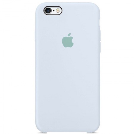 Чехол Silicone Case (AA) для Apple iPhone 5/5S/SE Голубой (26330)
