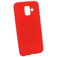 Чехол для Samsung A6 2018 A600f Красный (3451)