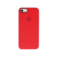 Чехол Silicone Case (AA) для Apple iPhone 5/5S/SE Червоний (26311)