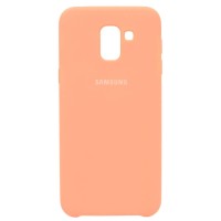 Чехол для Samsung J6 2018 J600 Silicone Case Розовый (3615)