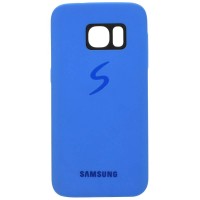 Чохол для Samsung S7 Силіконовий Синій (1499)