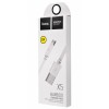 Дата кабель Hoco X5 Bamboo USB to MicroUSB (100см) Білий (26344)