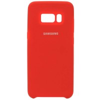 Чехол для Samsung Galaxy S8 Silicone Case Красный (3610)