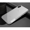 TPU чехол Nillkin Nature Series для Apple iPhone X (5.8'') / XS (5.8'') Белый (26360)