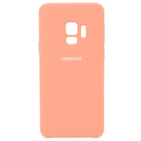 Чохол для Samsung Galaxy S9 Silicone Case Рожевий (3598)