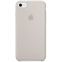Чехол Silicone case (AAA) для Apple iPhone 7 / 8 (4.7'') Сірий (26350)