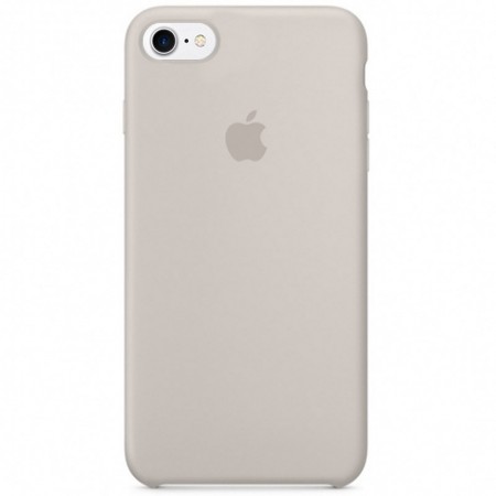 Чехол Silicone case (AAA) для Apple iPhone 7 / 8 (4.7'') Серый (26350)