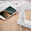 СЗУ Hoco C12 Dual USB Charger 2.4A Білий (26368)