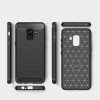 TPU чехол Slim Series для Samsung A530 Galaxy A8 (2018) Чорний (26453)