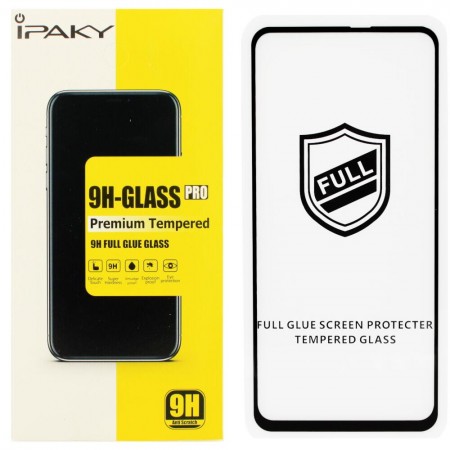 Защитное стекло iPaky для Samsung Galaxy A60 Чёрное (4316)