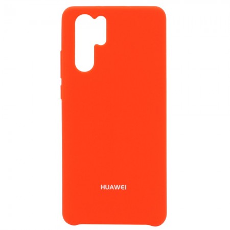 Чохол Silicone Case для Huawei P30 Pro RED Червоний (4443)