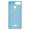 Чехол Silicone Case для Xiaomi Redmi 6 (Blue) Голубой (4206)