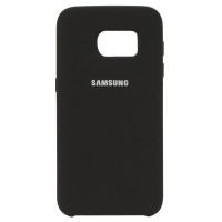 Чехол Silicone Case для Samsung Galaxy S7 Чёрный (4525)