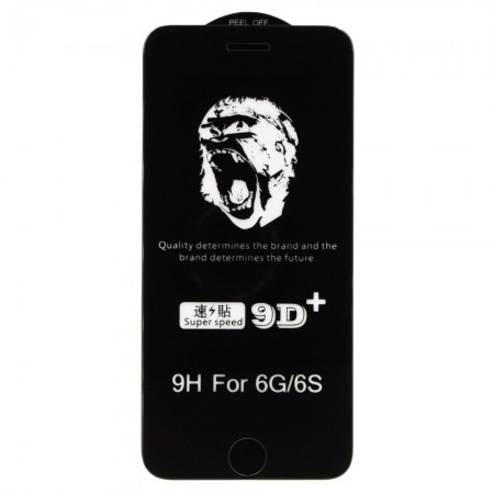Захисне скло 5D Gorilla для Apple iPhone 6 / 6s Black (3984)